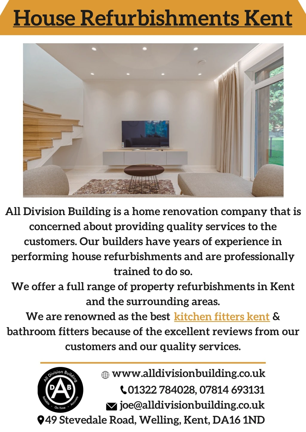 house refurbishments kent