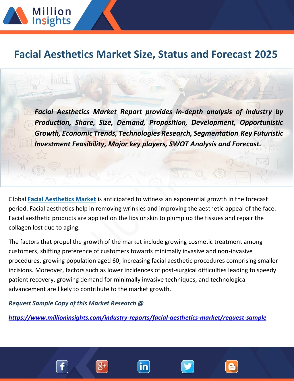 facial aesthetics market size status and forecast
