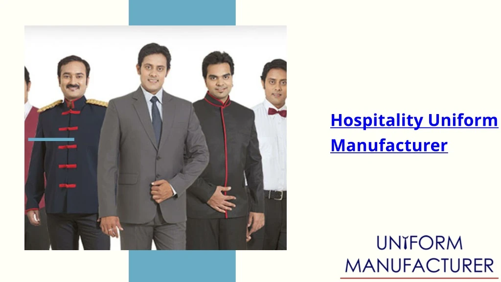 hospitality uniform manufacturer