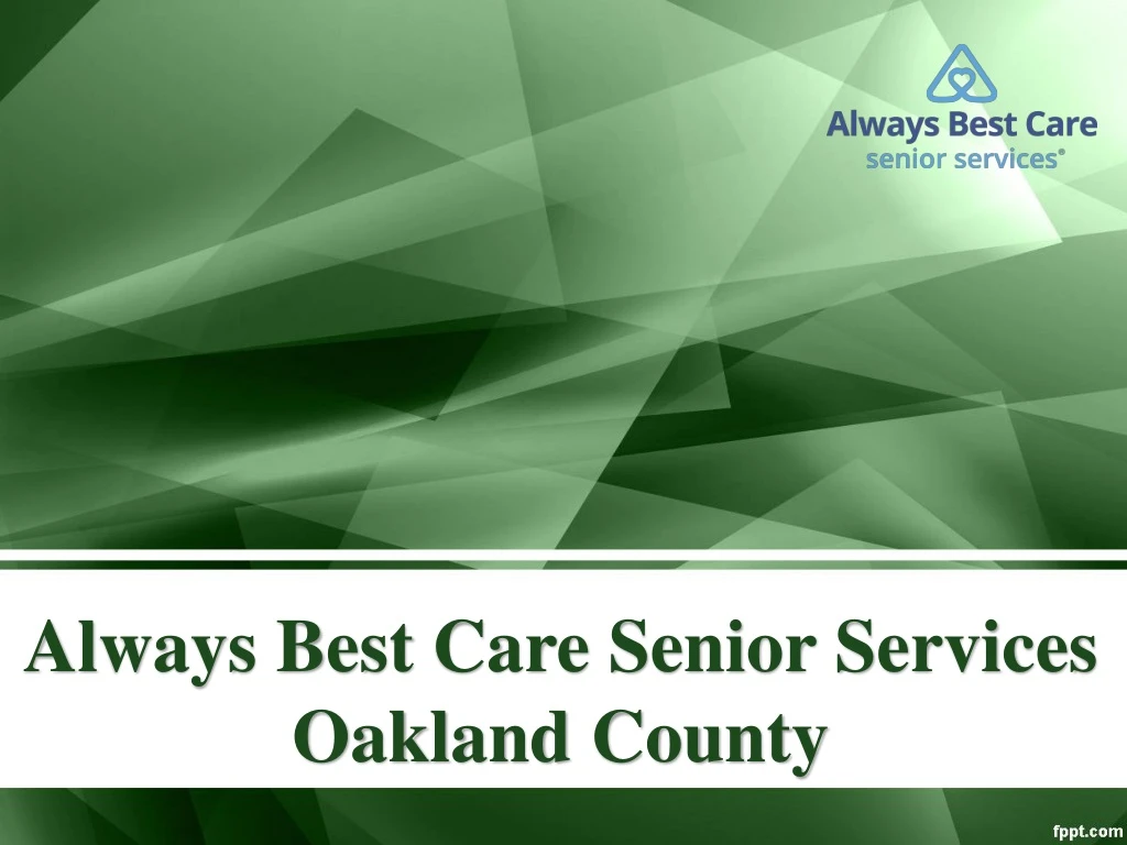 always best care senior services oakland county