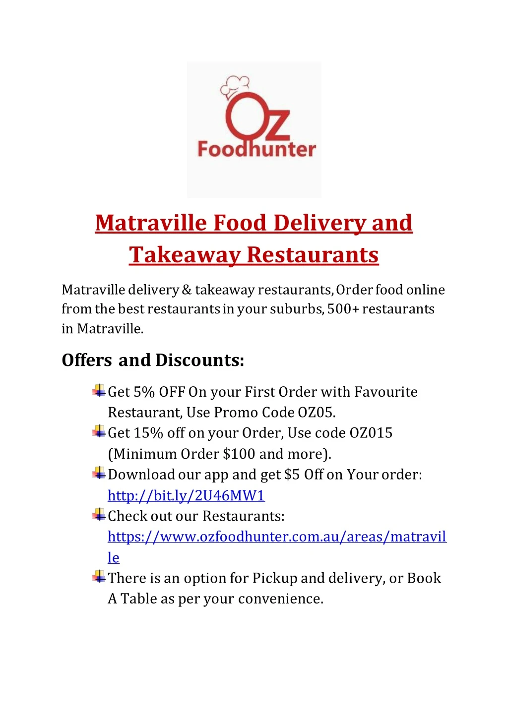 matraville food delivery and takeaway restaurants