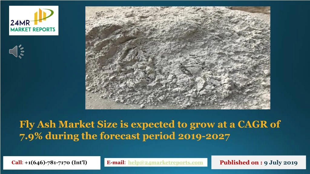 fly ash market size is expected to grow at a cagr