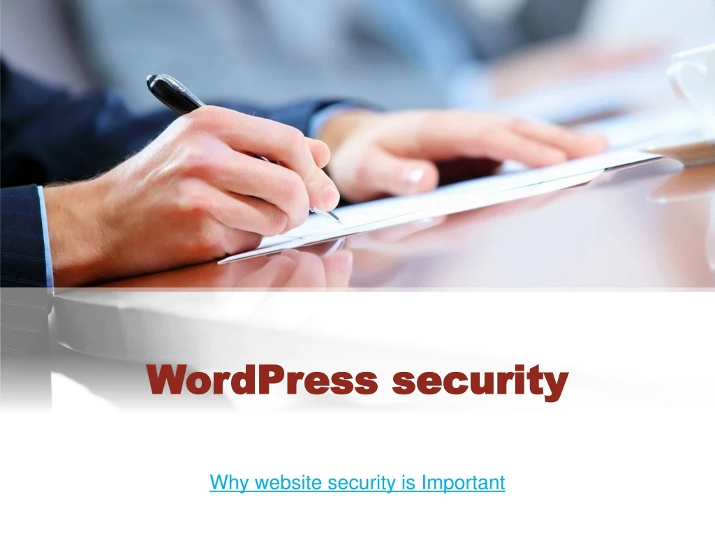 wordpress security