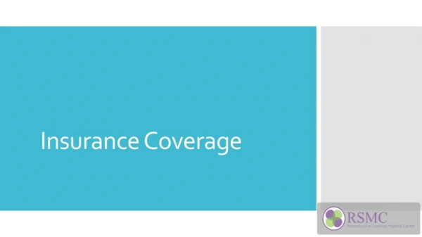 Insurance Coverage for Infertility Treatment - RSMC