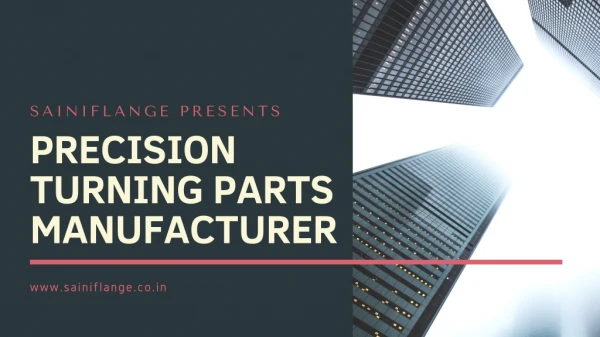 Precision turning parts manufacturer