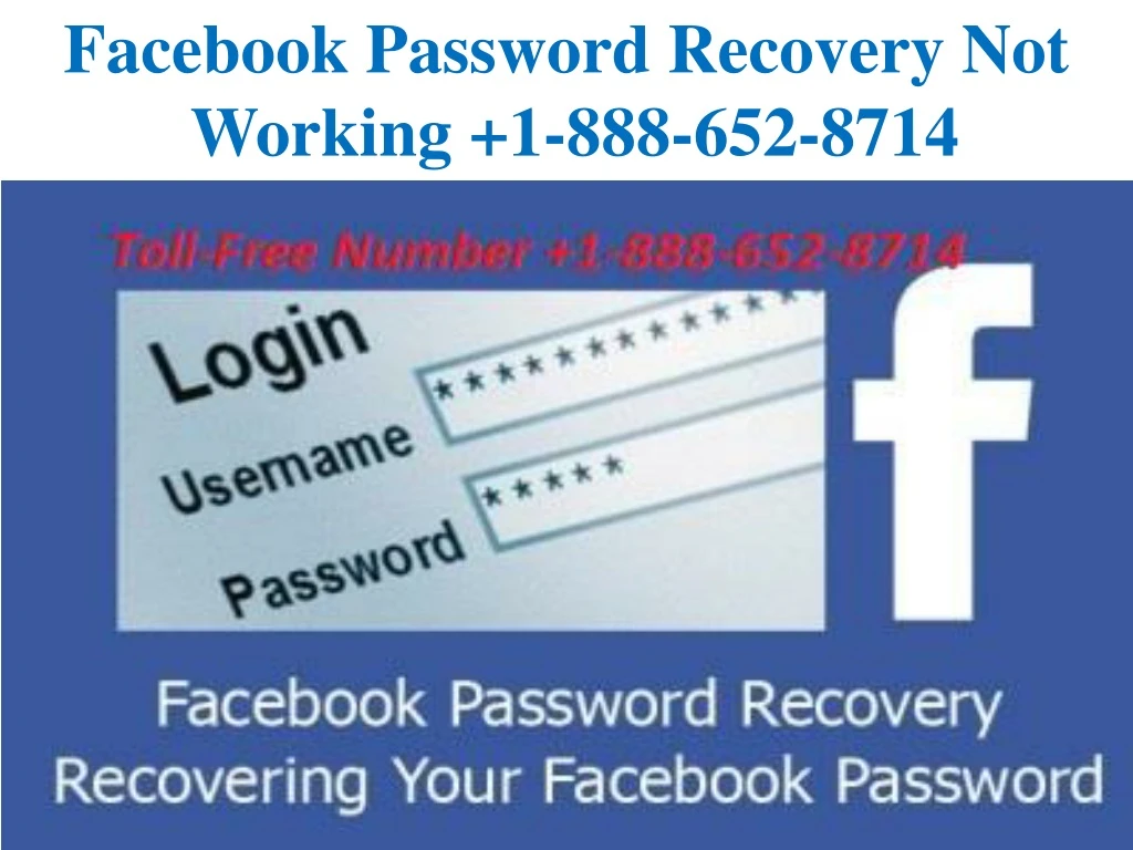 f acebook password recovery not working