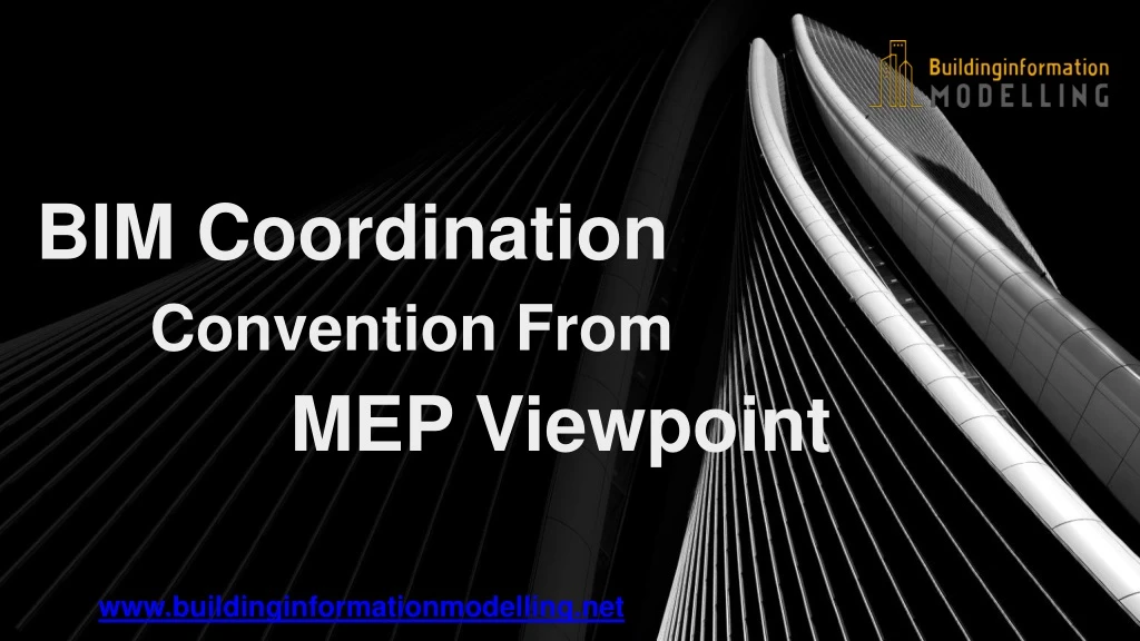 bim coordination convention from mep viewpoint