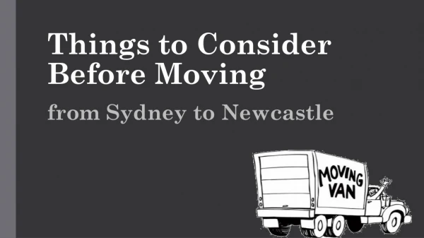 Tips to Consider Before Moving to Newcastle