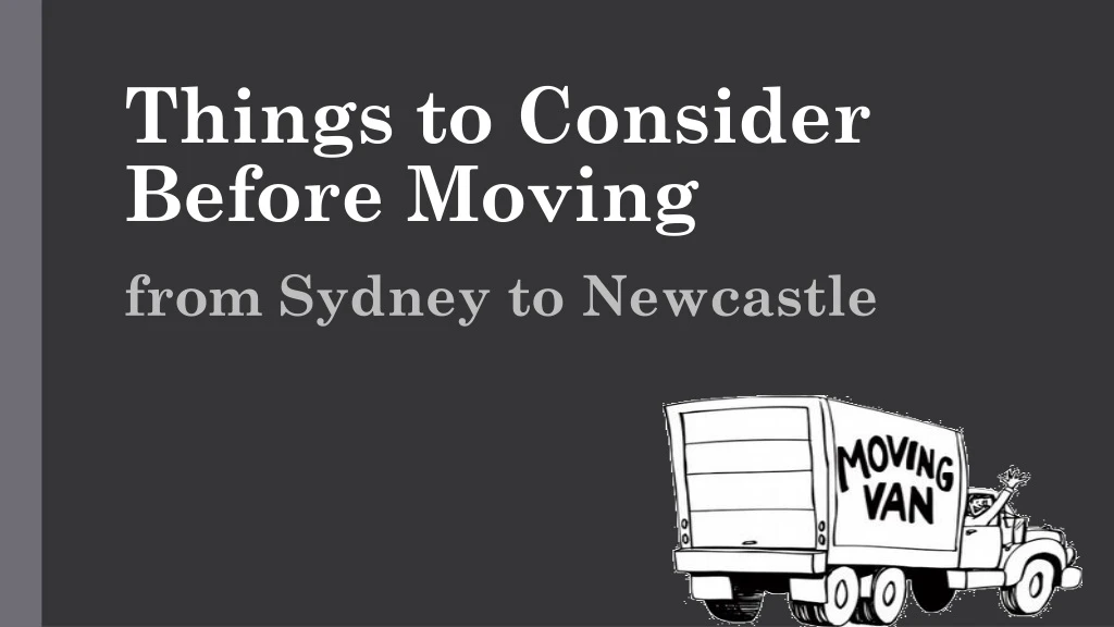 things to consider before moving