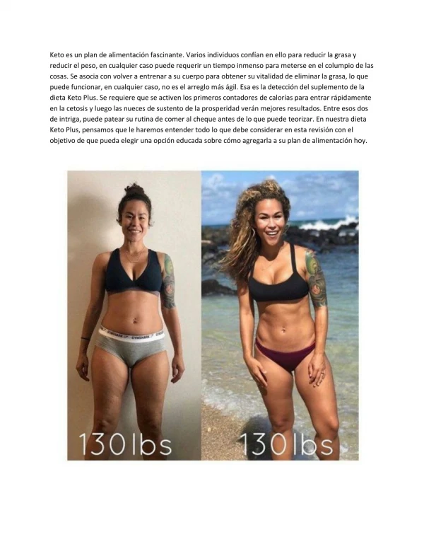 Keto Plus Diet