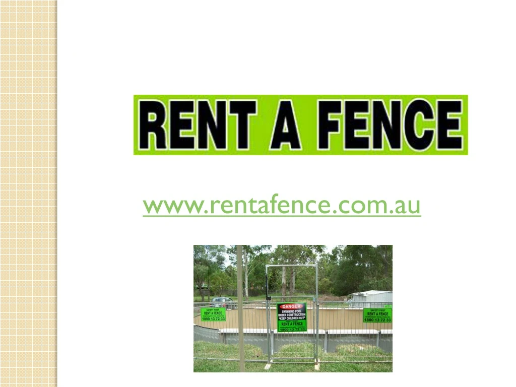 www rentafence com au