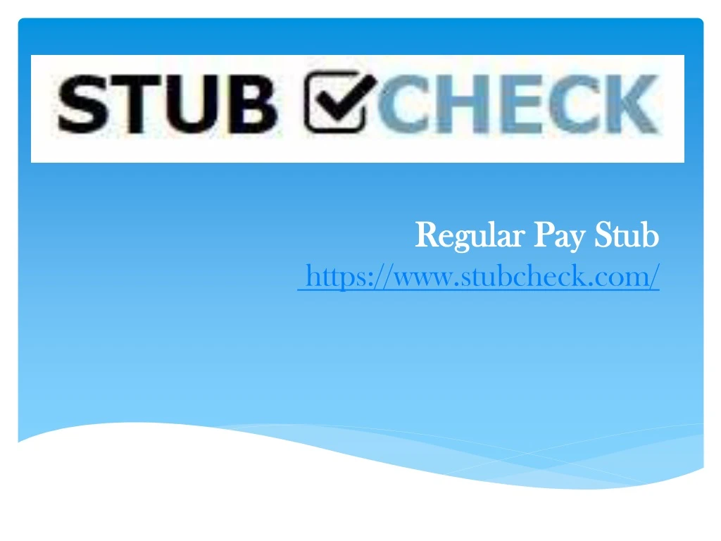 regular pay stub regular pay stub https