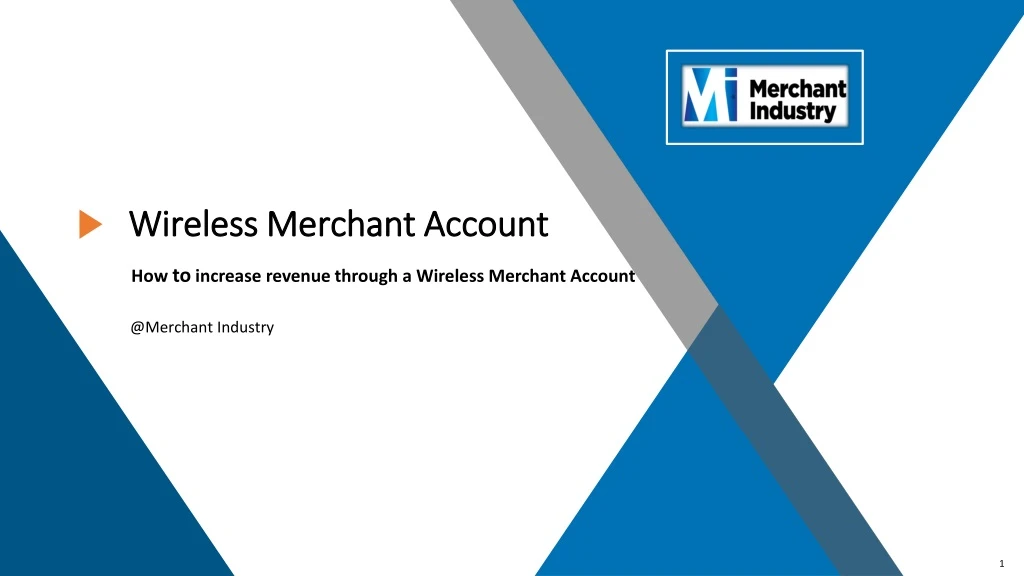 wireless merchant account