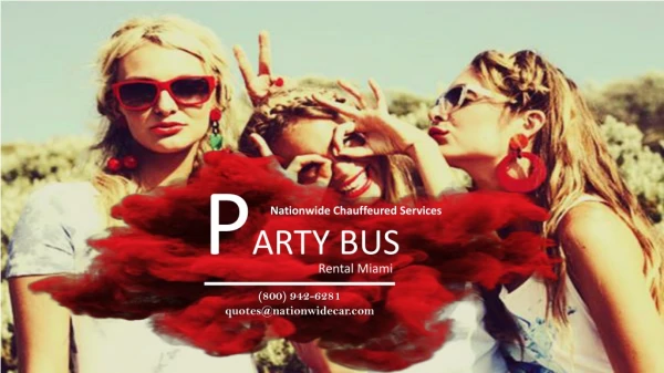 Cheap Party Bus Rental Miami