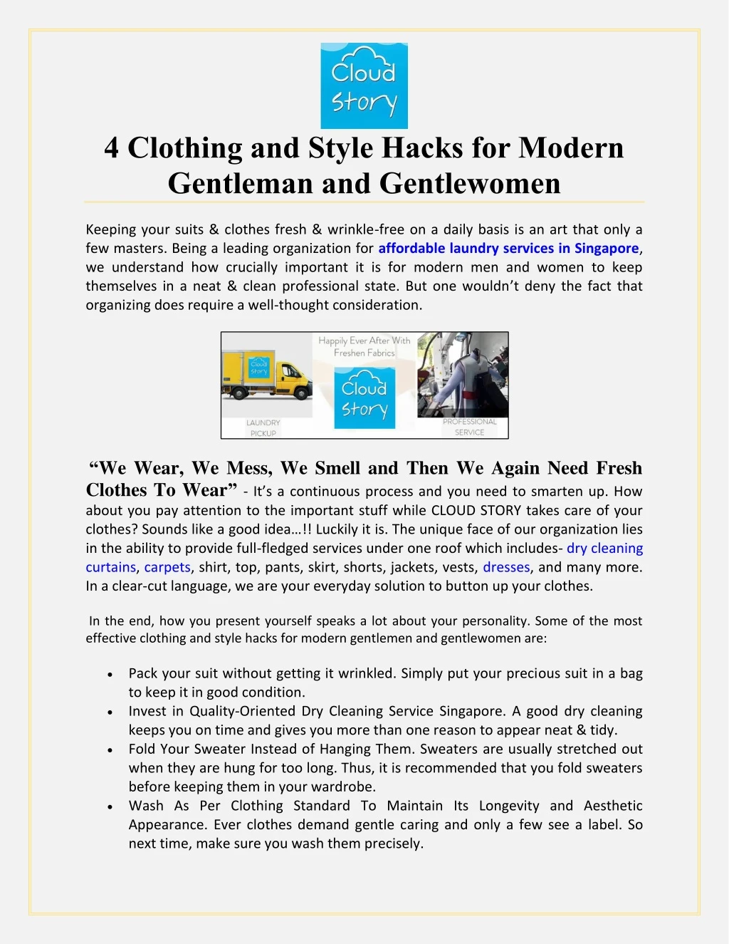 4 clothing and style hacks for modern gentleman