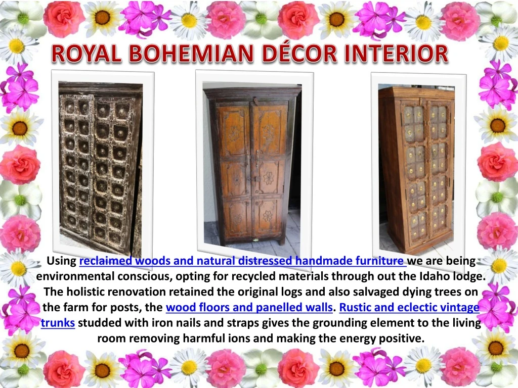 royal bohemian d cor interior