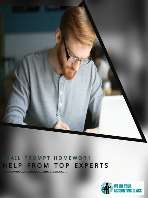 Avail prompt homework help from top experts with these 5 features