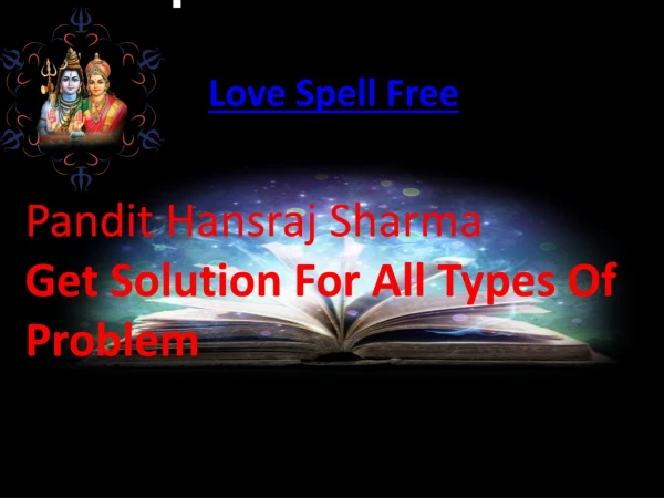 Love Spell Free - 91-7230823302