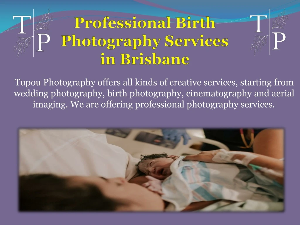 professional birth photography services in brisbane