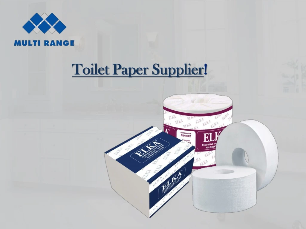 toilet paper supplier