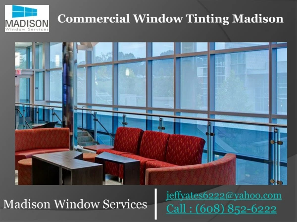 Commercial Window Tinting Madison