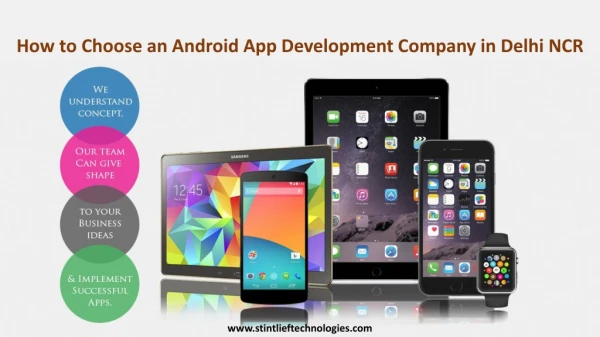 How to Choose an Android App Development Company in Delhi NCR