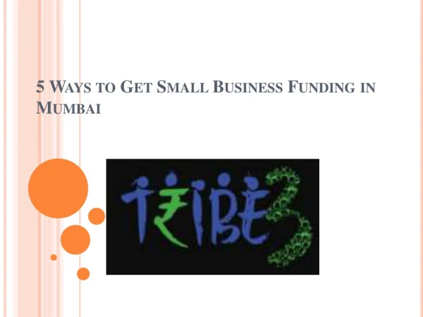 5 Ways to Get Small Business Funding in Mumbai