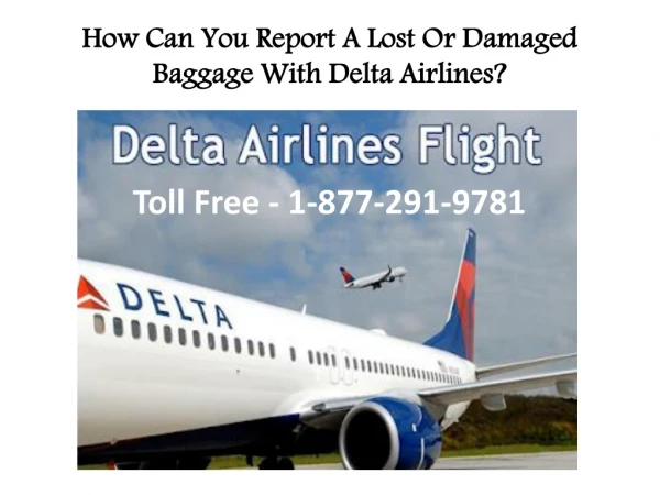 How Can You Report A Lost Or Damaged Baggage With Delta Airlines?