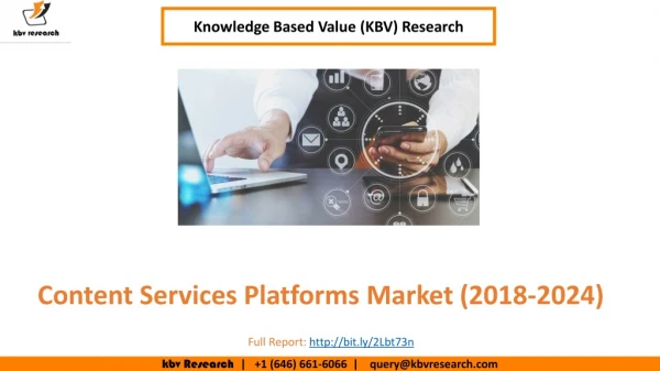 Content Services Platforms Market Size- KBV Research