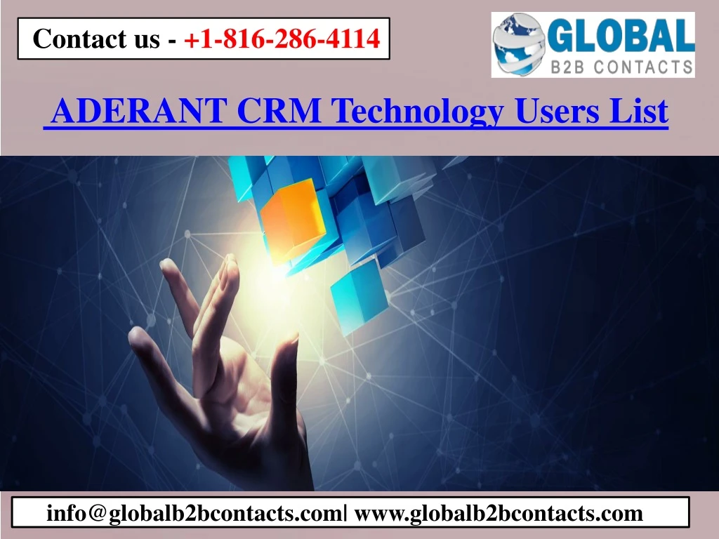 aderant crm technology users list