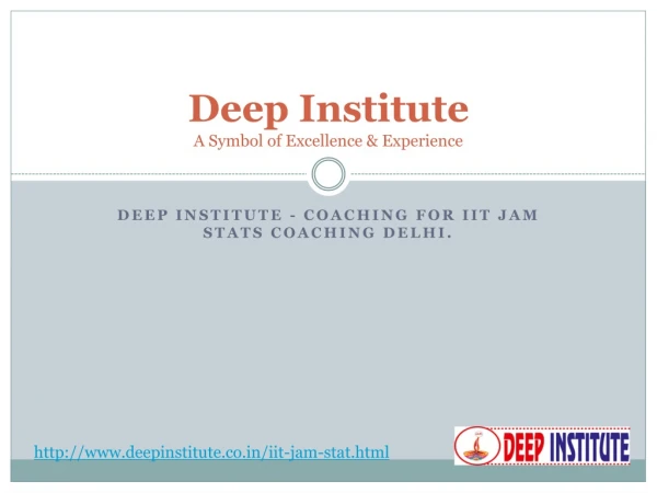 Coaching for IIT JAM statistics entrance exam | IIT JAM Coaching