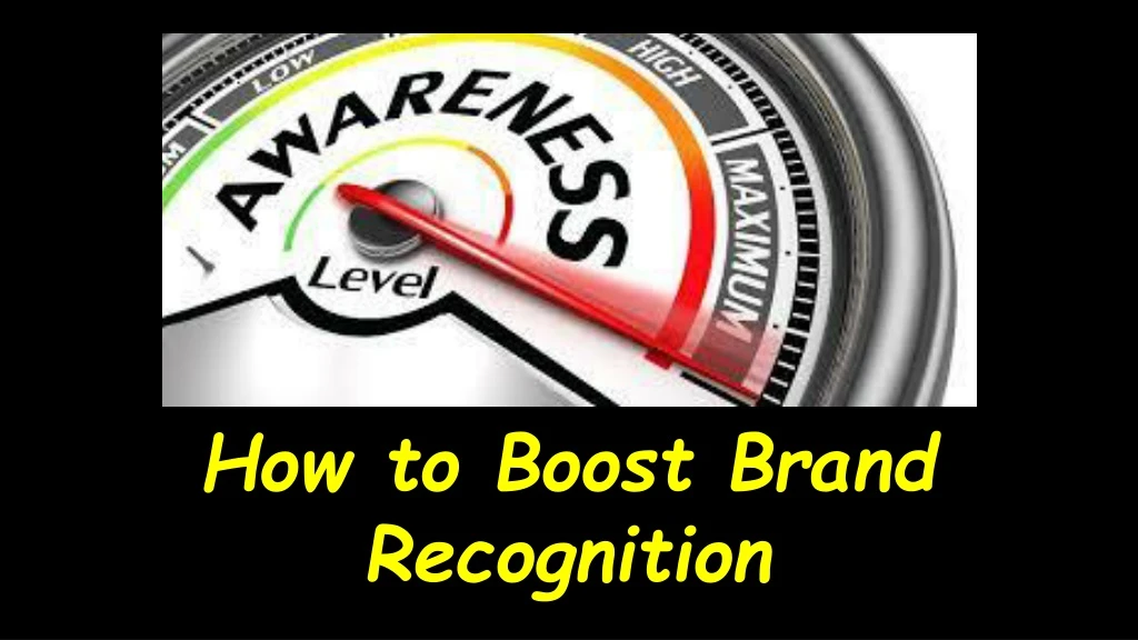 how to boost brand recognition