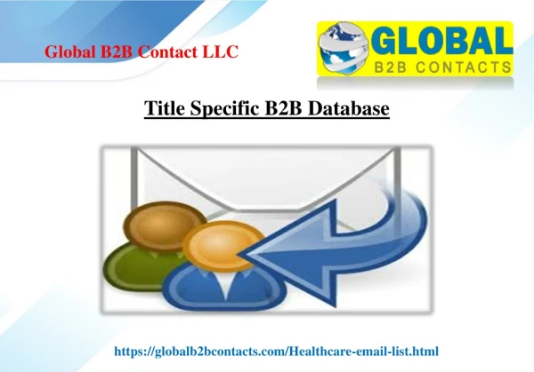 title specific b2b database
