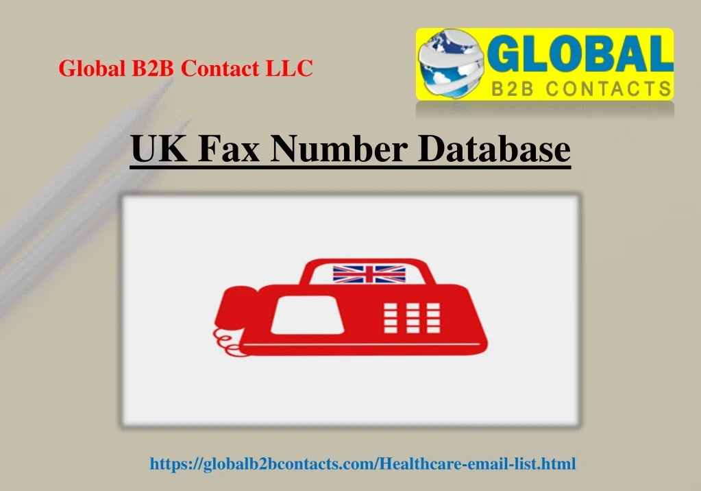 uk fax number database