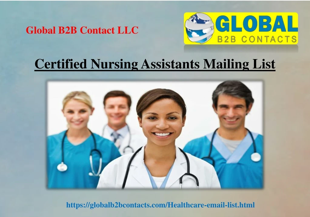 certified nursing assistants mailing list