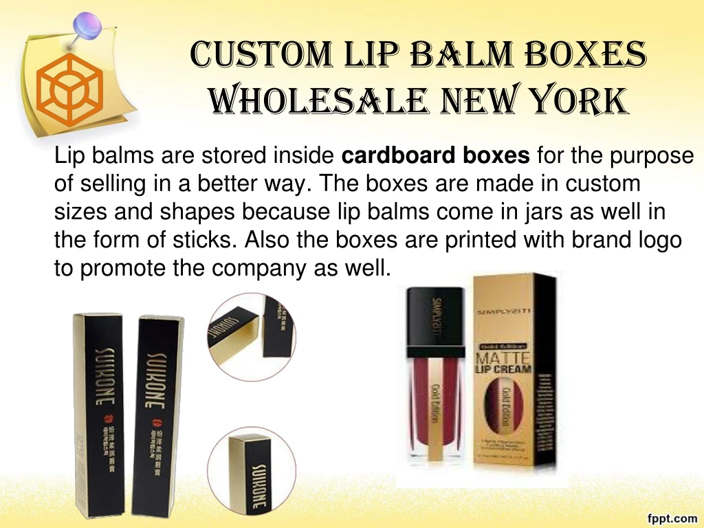 custom lip balm boxes wholesale new york