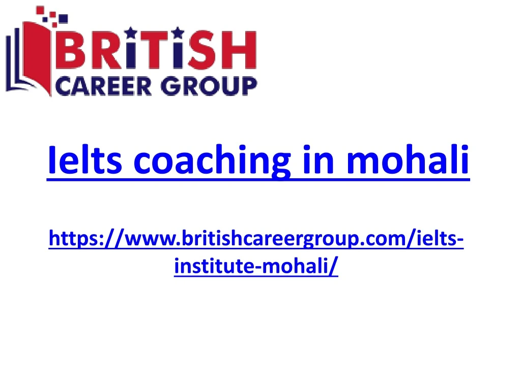 ielts coaching in mohali