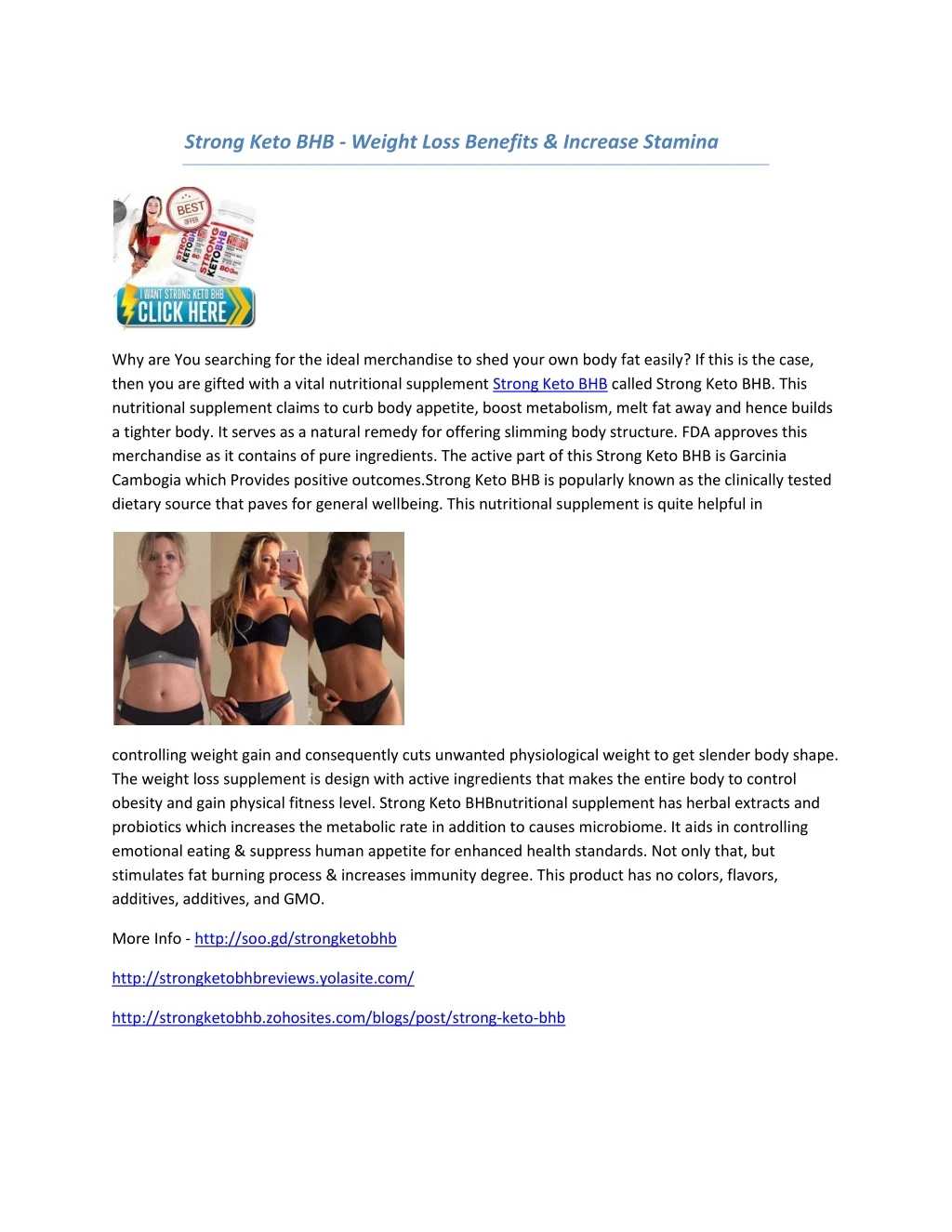 strong keto bhb weight loss benefits increase