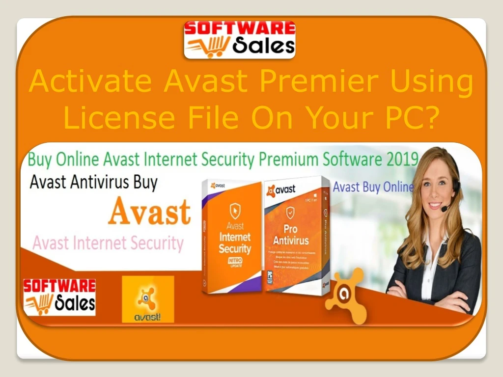 activate avast premier using license file on your