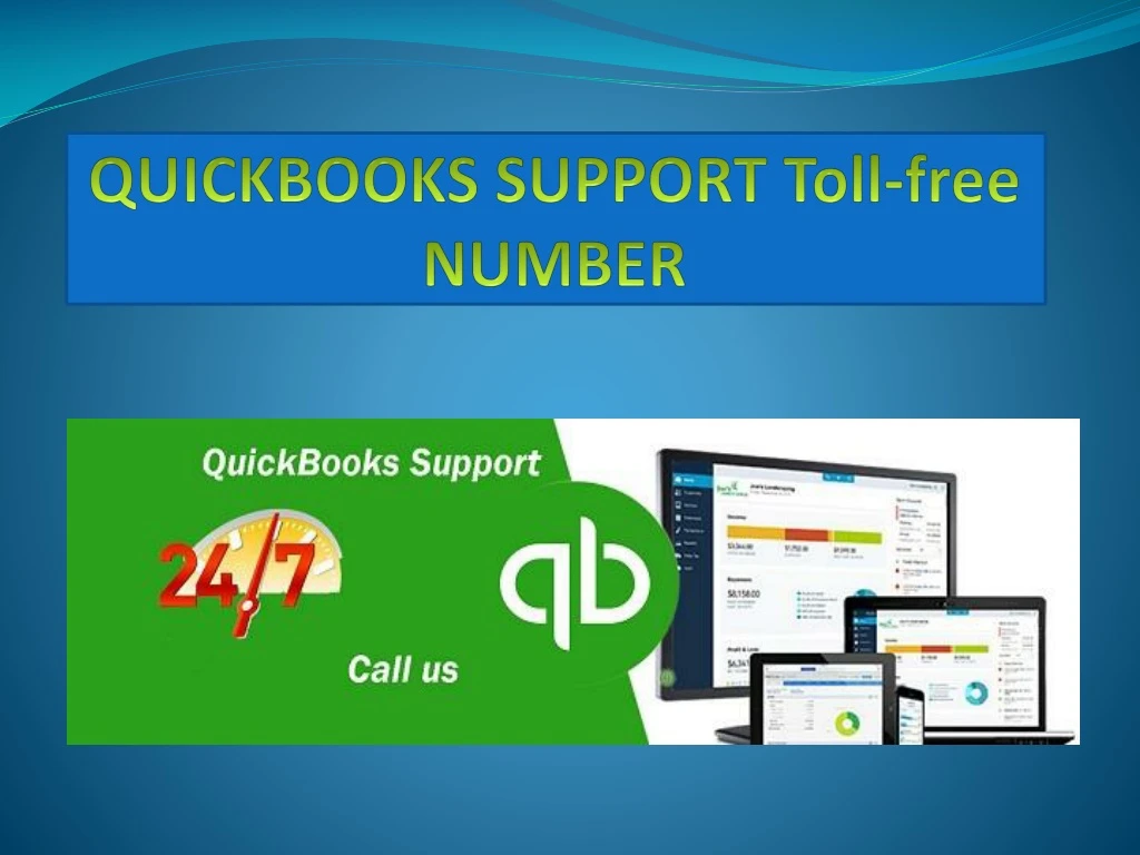 quickbooks support toll free number