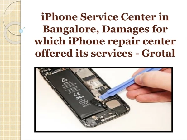 Edit Privacy Settings Analytics FREE iPhone Service Center in Bangalore, Damages for which iPhone repair center offered