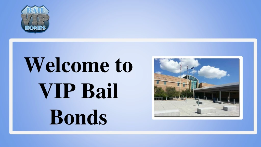 welcome to vip bail bonds