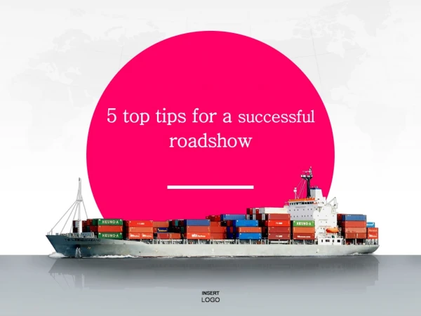 5 Top Tips For a Successful Roadshow