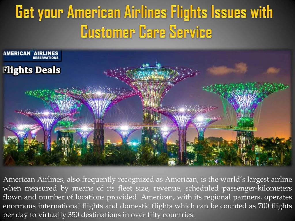 get your american airlines flights issues with