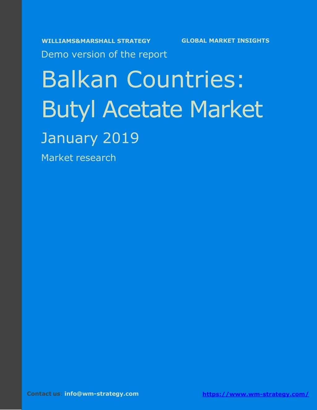 demo version balkan sulphate market williams