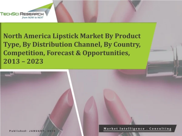 North America Lipstick Market Forecast & Opportunities, 2023