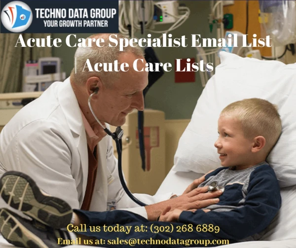 Acute Care Specialist Email List | Acute Care Lists in USA
