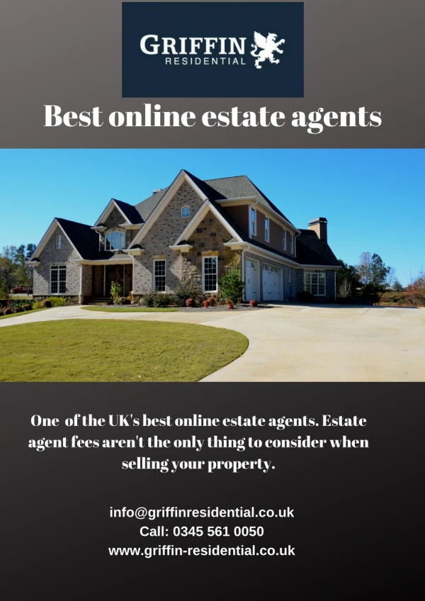 Best online estate agents
