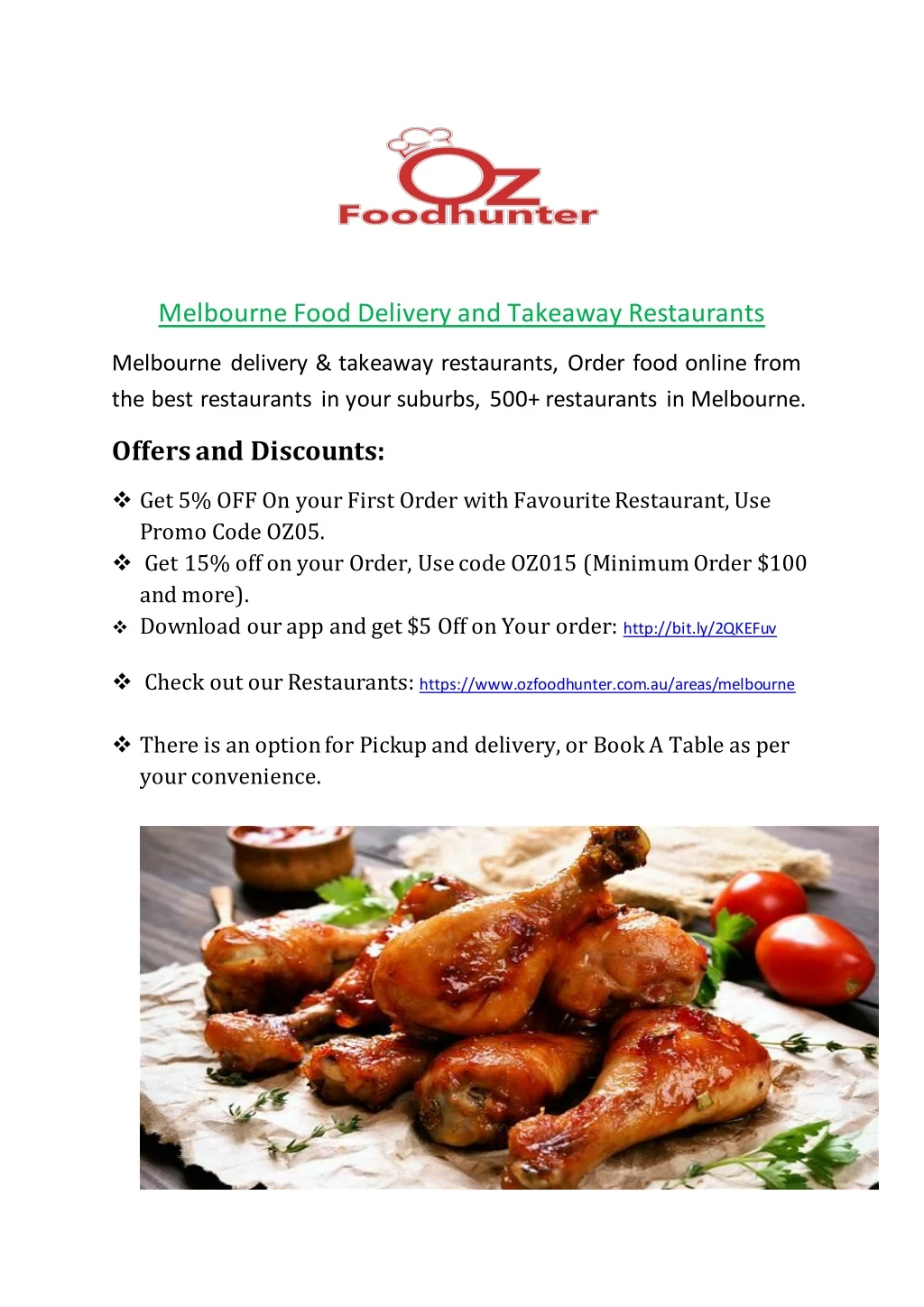 melbourne food delivery and takeaway restaurants