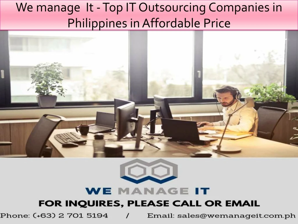 we manage it top it outsourcing companies